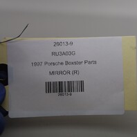 1997-2004 Porsche 911 996 Boxster 986 Right Side View Door Mirror 5 Pin OEM