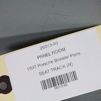 1997-2004 Porsche 911 Boxster Right Seat Frame Track Rail OEM 99652164201