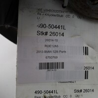 2011-2016 BMW 528i 535i 550i Left Rear Spindle Knuckle Hub 33326793769 OEM