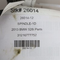 11-19 BMW 528i 535i 550i 640i 650i xDrive Right Front Spindle Knuckle Hub OEM