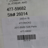 2012-2015 BMW 528i Rear Suspension Subframe Crossmember 33316798545 OEM