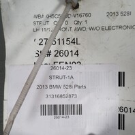 11-16 BMW 528i 535i 550i xDrive Left Front Strut Shock Spring 31316852873 OEM