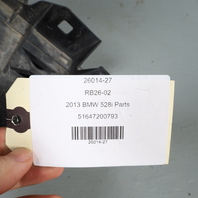 11-16 BMW 528i 535i 550i Left Hood Latch Support Bracket 51647200793 OEM