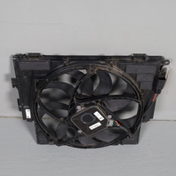 2012-2016 BMW 528i Radiator Cooling Fan Shroud 17418642161 OEM