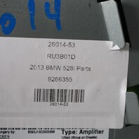 2011-2013 BMW 528i 535i 550i Amp Amplifier HIFI 65129266355 OEM