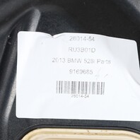 2011-2016 BMW 528i 535i 550i Floor Speaker Subwoofer Pair 65139169685 OEM