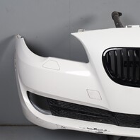 2011-2013 BMW 528i 535i 550i Front Bumper Cover Alpine White Peeling OEM