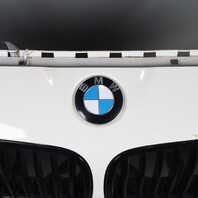 2011-2013 BMW 528i 535i 550i Front Bumper Cover Alpine White Peeling OEM