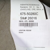 2008-2013 BMW 135i 335i Automatic Radiator OEM 17117788903