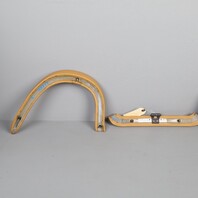 1997-2004 Porsche Boxster 986 Roll Bar Trim Pad Set Beige OEM 98658031113