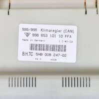 2003-2004 Porsche 911 Boxster Climate Control Panel 99665310110 OEM