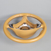 1999-2004 Porsche 911 996 Boxster 986 3 Spoke Tiptronic Steering Wheel Black OEM