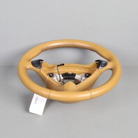 1999-2004 Porsche 911 996 Boxster 986 3 Spoke Tiptronic Steering Wheel Black OEM