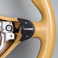 1999-2004 Porsche 911 996 Boxster 986 3 Spoke Tiptronic Steering Wheel Black OEM