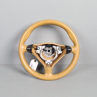 1999-2004 Porsche 911 996 Boxster 986 3 Spoke Tiptronic Steering Wheel Black OEM