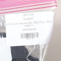 2000-2005 Porsche 911 Boxster Left Dash Air Vent Black OEM