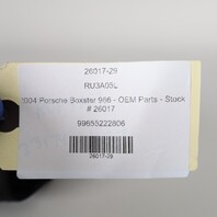 2000-2005 Porsche 911 Boxster Right Dash Air Vent Black 99655222805 OEM