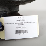 1997-2004 Porsche 911 996 Boxster 986 Left Front Spindle Knuckle Hub OEM