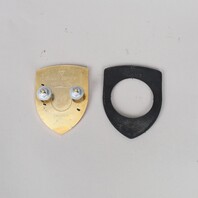 Porsche 911 Boxster Cayman Cayenne Hood Emblem Crest Badge OEM 99655921101 Gold