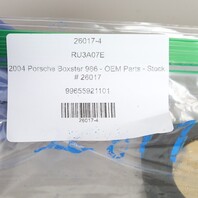 Porsche 911 Boxster Cayman Cayenne Hood Emblem Crest Badge OEM 99655921101 Gold