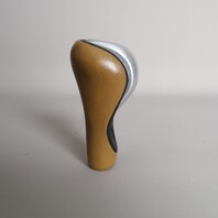 1997-2004 Porsche Boxster 986 Automatic Shift Knob Beige / Silver OEM