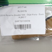 1997-2004 Porsche Boxster 986 Automatic Shift Knob Beige / Silver OEM