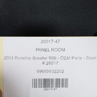 1999-2004 Porsche 911 996 Door Panel Right Leatherette Graphite Grey OEM