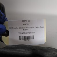 1997-2012 Porsche Boxster Cayman 986 987 Front Brake Calipers Brembo Black OEM