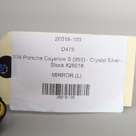 2003-2006 Porsche Cayenne 955 Left Driver Side View Door Mirror OEM