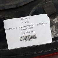 2003-2006 Porsche Cayenne 955 Right Tail Light OEM 95563148502 NOTE