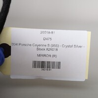 2003-2006 Porsche Cayenne 955 Right Passenger Side View Door Mirror OEM