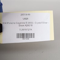 2003-2010 Porsche Cayenne Dash AC Air Vent Center Grey OEM