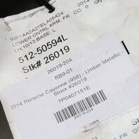 2011-2014 Porsche Cayenne Left Front Lower Control Arm 95834105303 OEM