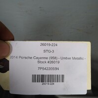 11-18 Porsche Cayenne Steering Gear Rack Pinion Servotronic 95834701121 OEM