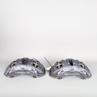 2011-2014 Porsche Cayenne 3.0 / 3.6 Front Brake Calipers Brembo Black OEM