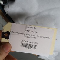 2011-2018 Porsche Cayenne 958 Right Front Door Panel Luxor Beige Leatherette