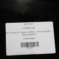 2011-2018 Porsche Cayenne 958 Glove Box Beige Leatherette 95855209514 OEM