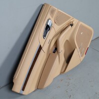 2011-2018 Porsche Cayenne 958 Left Rear Door Panel Luxor Beige Leatherette