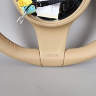 2011-2016 Porsche Cayenne Panamera Multifunction Steering Wheel Beige OEM
