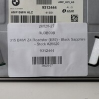 2009-2014 BMW Z4 E89 Amp Amplifier Lear Hifi 65129312444 OEM