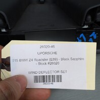2009-2016 BMW Z4 E89 Wind Deflector Set Right Left Center OEM 54347234867