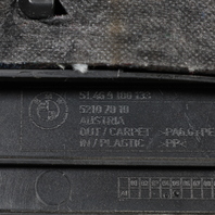 2009-2016 BMW Z4 E89 Rear Carpet Speaker Covers Black OEM 51469171840