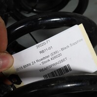 2009-2016 BMW Z4 E89 Rear Coil Spring Set Pair OEM 33536785085