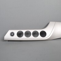 2009-2016 BMW Z4 E89 Dash Center Console Trim Kit Satin Silver OEM