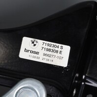 2009-2016 BMW Z4 E89 Right Quarter Window Regulator OEM 51377198308