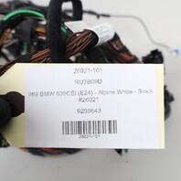 1989 BMW 635CSi (E24) - Alpine White - Stock #26021