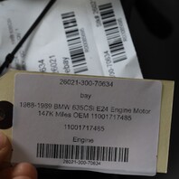1988-1989 BMW 635CSi E24 Engine Motor 147K Miles OEM 11001717485
