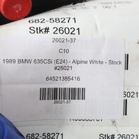 1988-1989 BMW 635CSi E24 A/C Compressor OEM 64521385416