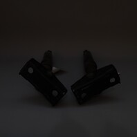 1987-1989 BMW 635CSi M6 E24 Front Bumper Impact Absorber Shock Pair OEM