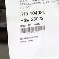 2001-2003 BMW 525i 530i Left Front Spindle Knuckle Hub 31211092853 OEM